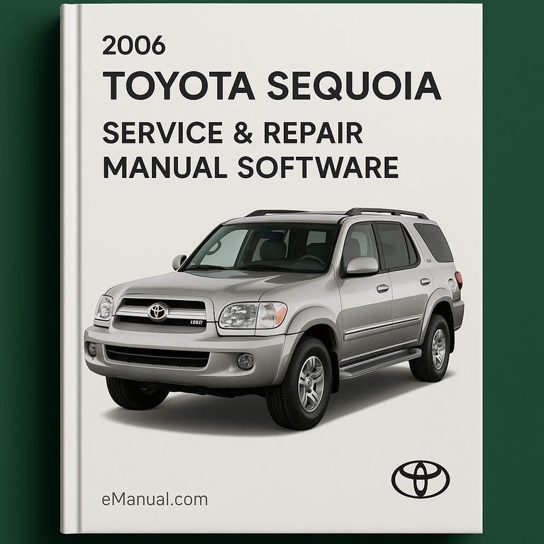 2006 Toyota Sequoia Service & Repair Manual Software