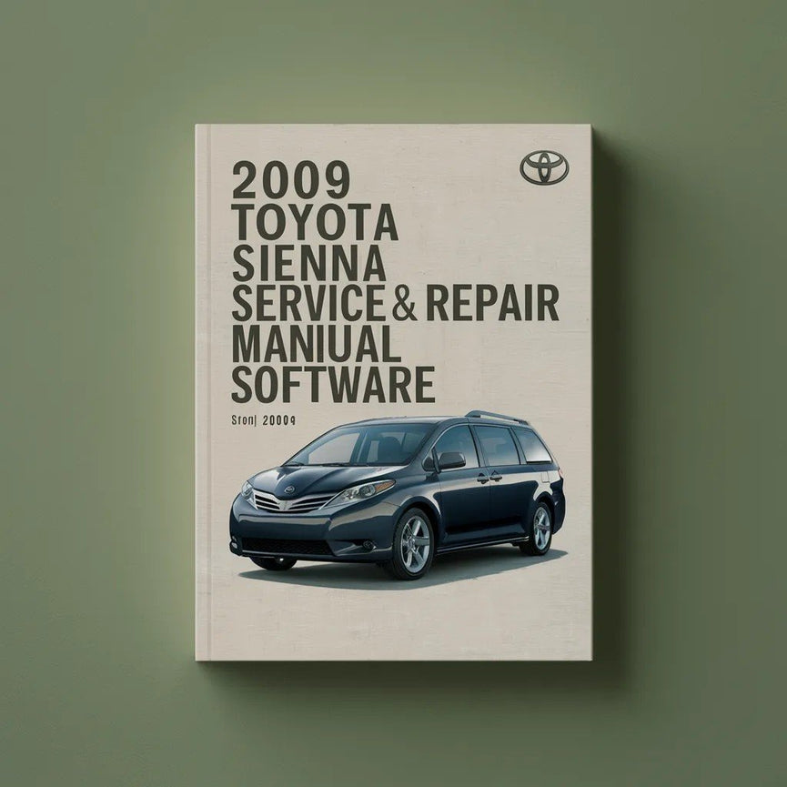 2009 Toyota Sienna Service- und Reparaturhandbuch-Software PDF-Download