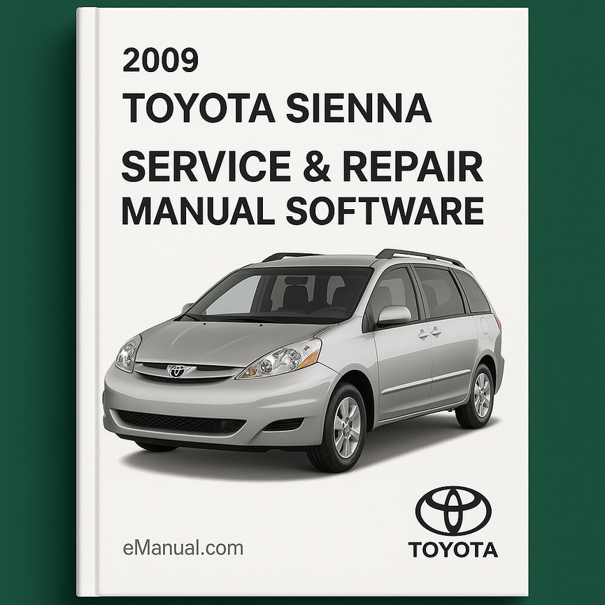 2009 Toyota Sienna Service & Repair Manual Software