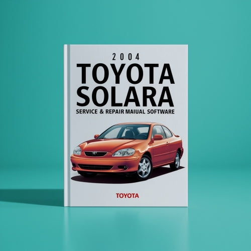 2004 Toyota Solara Service & Repair Manual Software