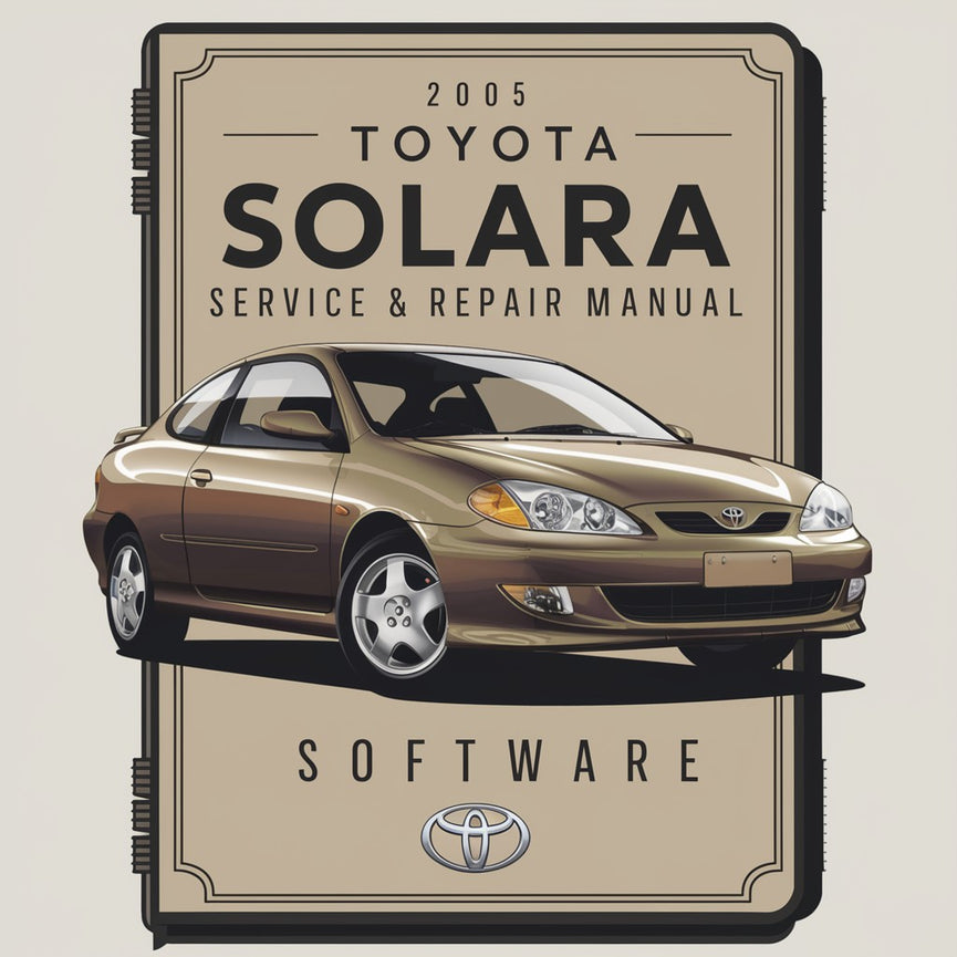 2005 Toyota Solara Service & Repair Manual Software