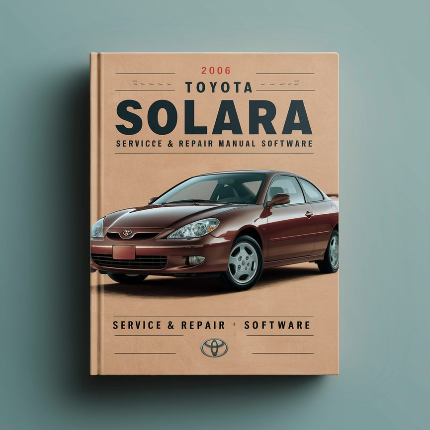 2006 Toyota Solara Service & Repair Manual Software