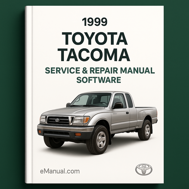 1999 Toyota Tacoma Service & Repair Manual Software