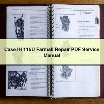 Case IH 115U Farmall Repair Service Manual