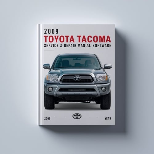 2009 Toyota Tacoma Service- und Reparaturhandbuch-Software