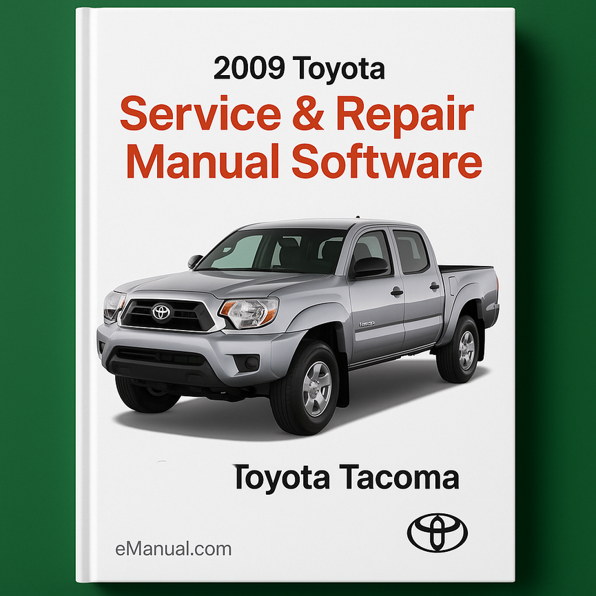 2009 Toyota Tacoma Service & Repair Manual Software