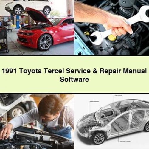 1991 Toyota Tercel Service & Repair Manual Software PDF Download