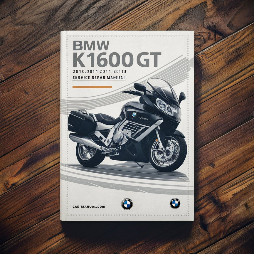 BMW K1600GT 2010 2011 2012 2013 Service Repair Manual.