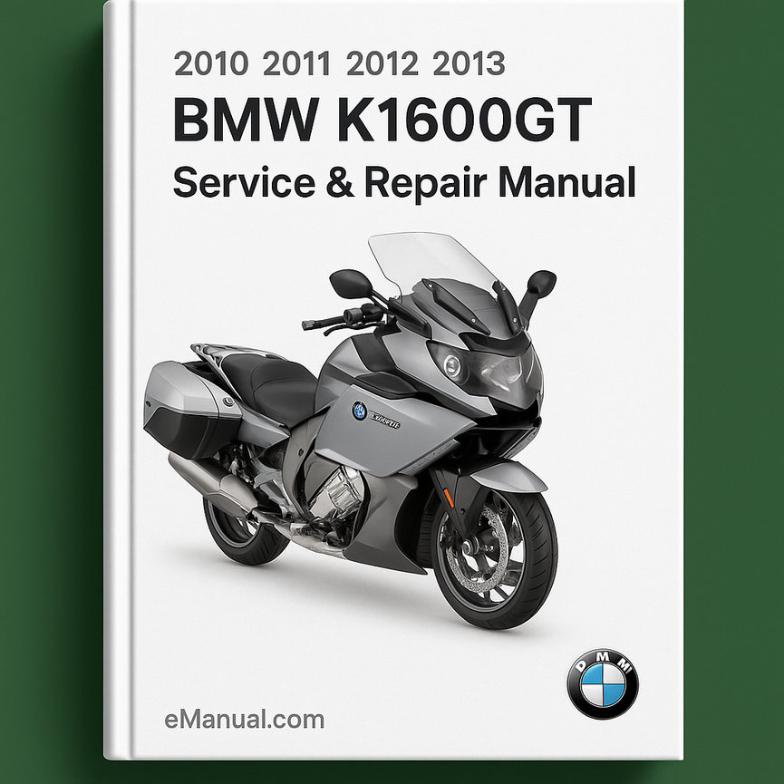 BMW K1600GT 2010 2011 2012 2013 Service Repair Manual.