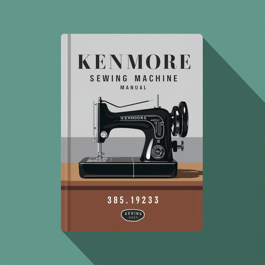 Kenmore 385.19233 385.19233400 sewing machine Manual