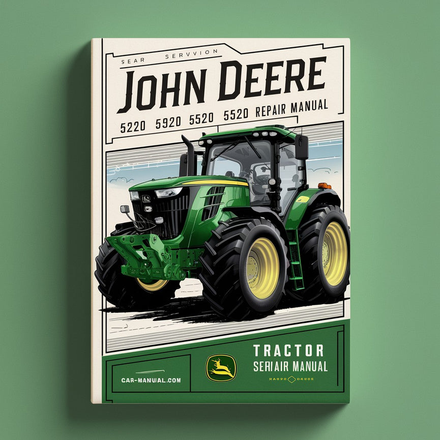 Manual de reparación del servicio del tractor John Deere 5220 5320 5420 5520 Descargar PDF