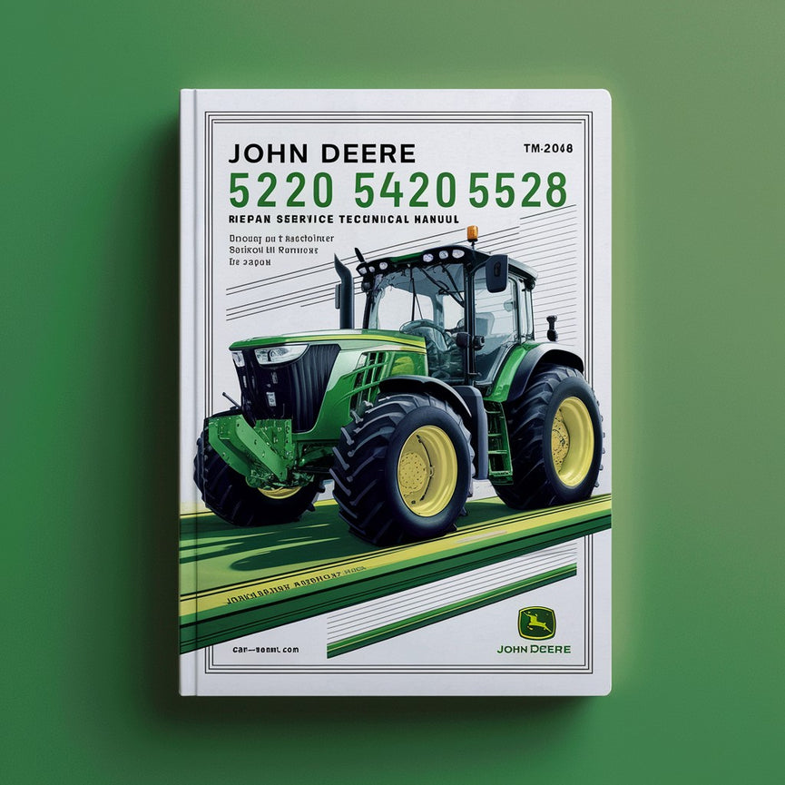 John Deere 5220 5320 5420 5520 Tractor TM-2048 Repair Service Technical Manual