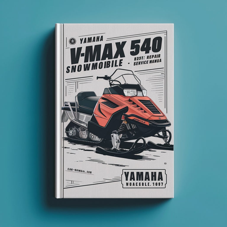 Yamaha VMAX 540 snowmobile 1984 1985 1986 1987 Repair Service Manual