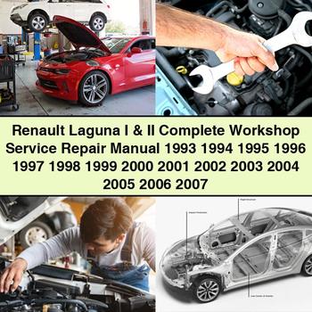 Renault Laguna I &amp; II Komplettes Werkstatthandbuch 1993 1994 1995 1996 1997 1998 1999 2000 2001 2002 2003 2004 2005 2006 2007 PDF Download