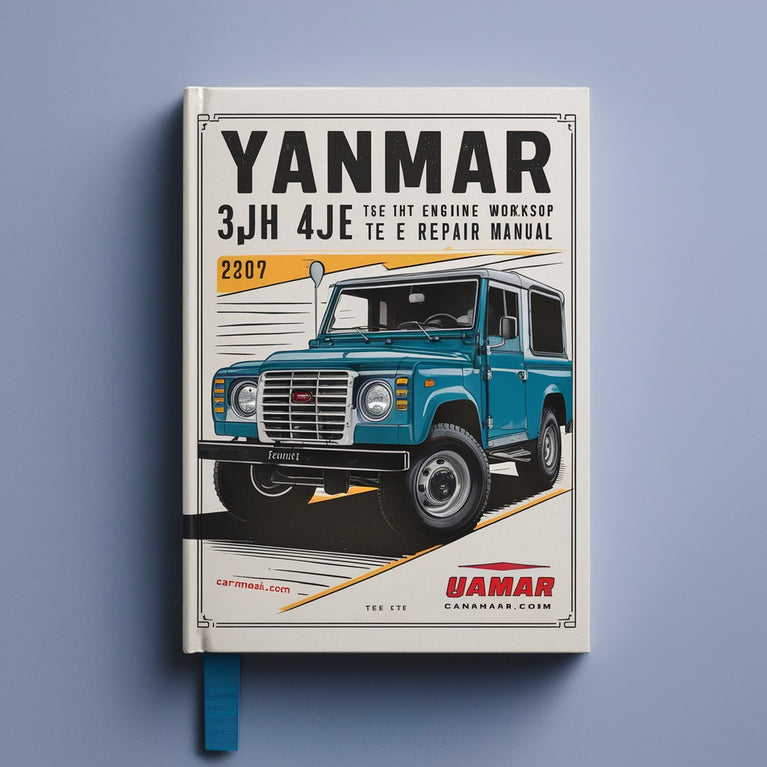 YANMAR 3JH 4JH 4E 5E TE HTE Engine Workshop Service Repair Manual