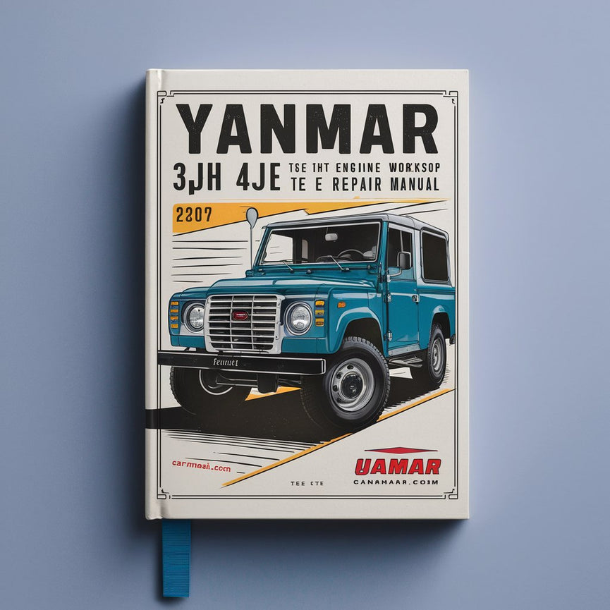 YANMAR 3JH 4JH 4E 5E TE HTE Engine Workshop Service Repair Manual PDF Download