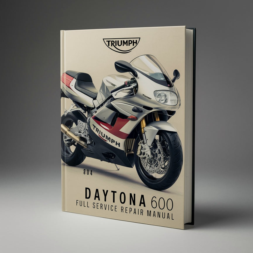 Triumph Daytona 600 2004 Full Service Repair Manual