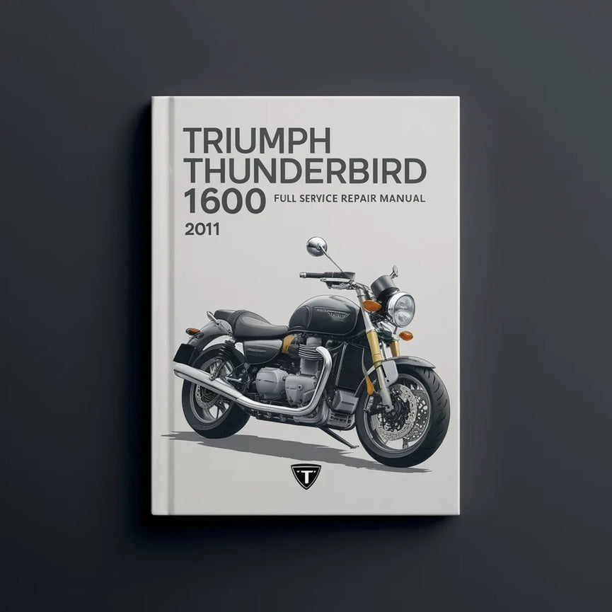 Triumph Thunderbird 1600 2011 Full Service Repair Manual