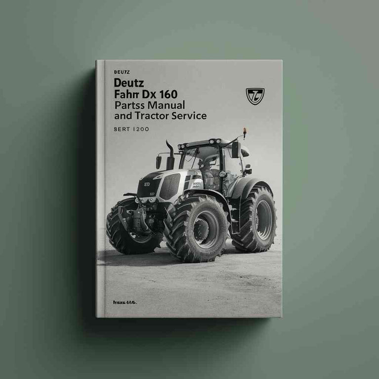 Deutz Fahr DX 160 Parts Manual and Tractor Service PDF Download