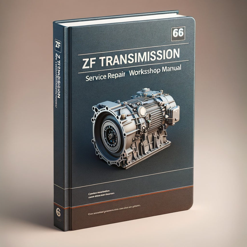 ZF Transmission S6-650 6 Speed Service Repair Workshop Manual