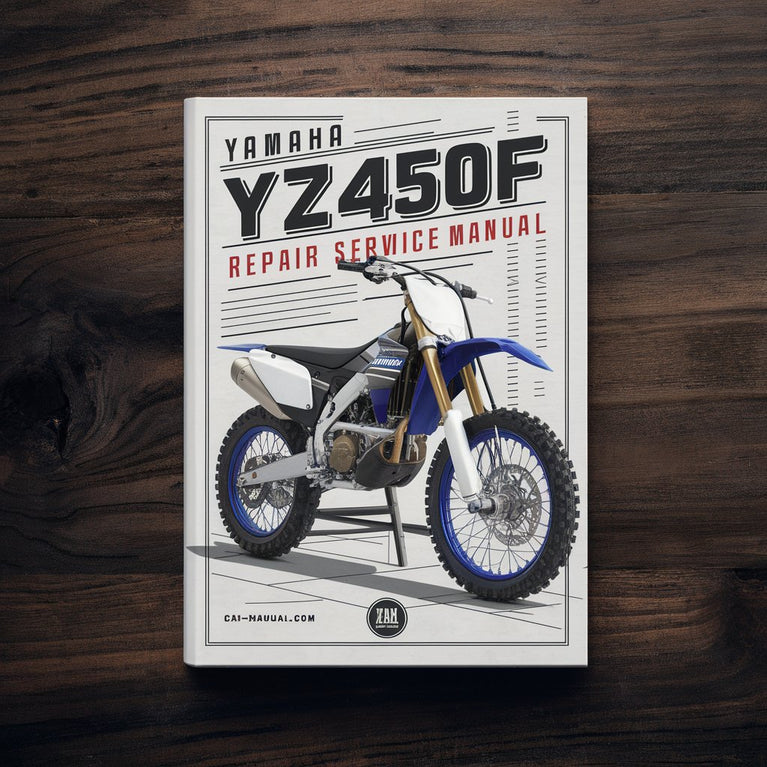 Yamaha YZ450F 2012 Repair Service Manual