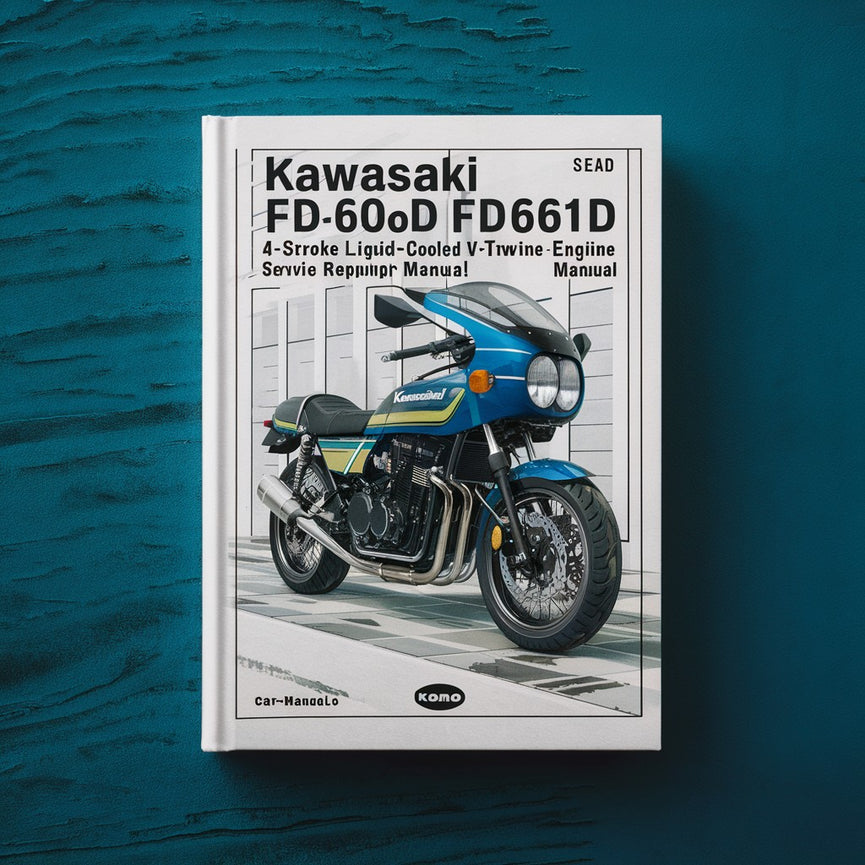 Kawasaki FD620D FD661D 4-Takt Flüssigkeitsgekühlter V-Twin Benzinmotor Service-Reparatur-Werkstatthandbuch PDF-Download