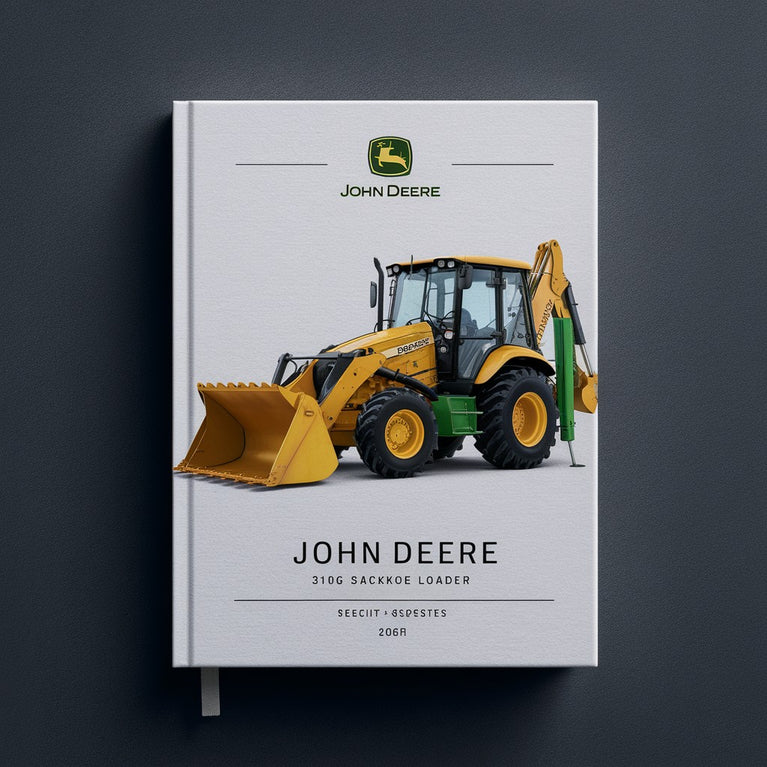 John Deere 310G Backhoe Loader Complete Workshop Service Repair Manual