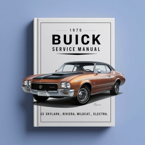 1970 buick Service Repair Manual GS skylark riviera Wildcat electra PDF Download