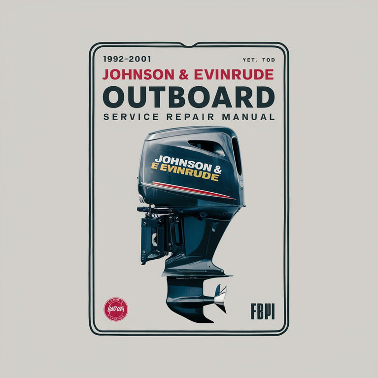 1992-2001 Johnson & Evinrude outboard Service Repair Manual