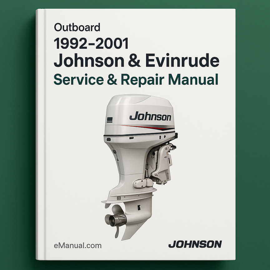 1992-2001 Johnson & Evinrude outboard Service Repair Manual