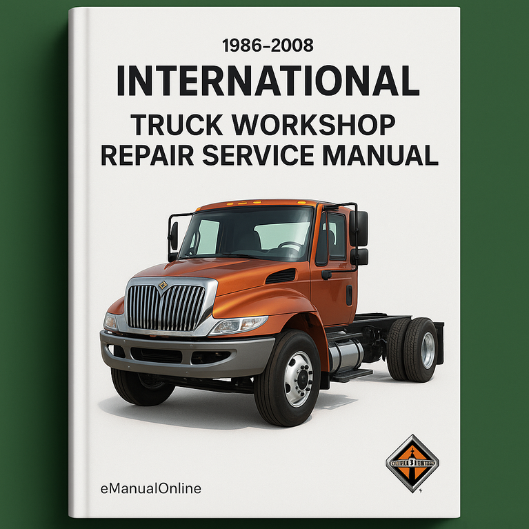 1986-2008 International Truck Workshop Repair Service Manual 1900MB DVD