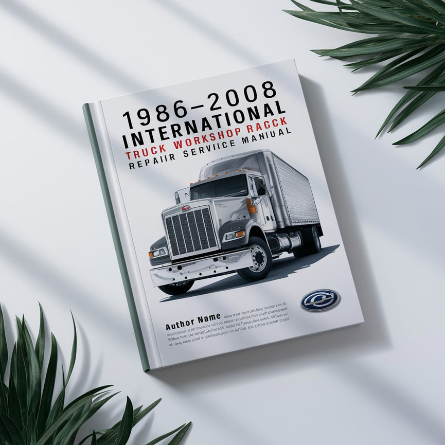 1986-2008 International Truck Workshop Service Repair Manual 1900MB DVD PDF Download