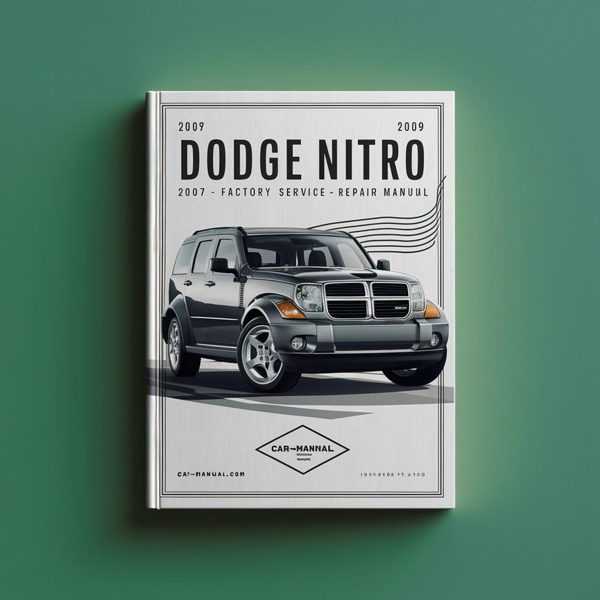 DODGE NITRO 2007 2008 2009 Factory Service Repair Manual