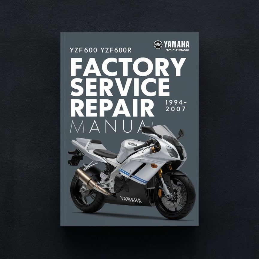 Yamaha YZF600 YZF600R 1994-2007 Factory Service Repair Manual