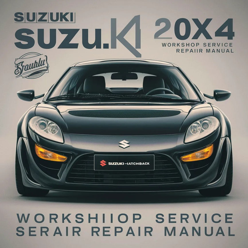 Suzuki SX4 HATCHBACK 2006-2011 Manual de Servicio Taller Descargar PDF