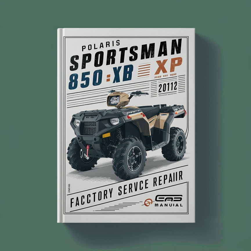 Polaris Sportsman 850 XP 2012 2013 Factory Service Repair Manual