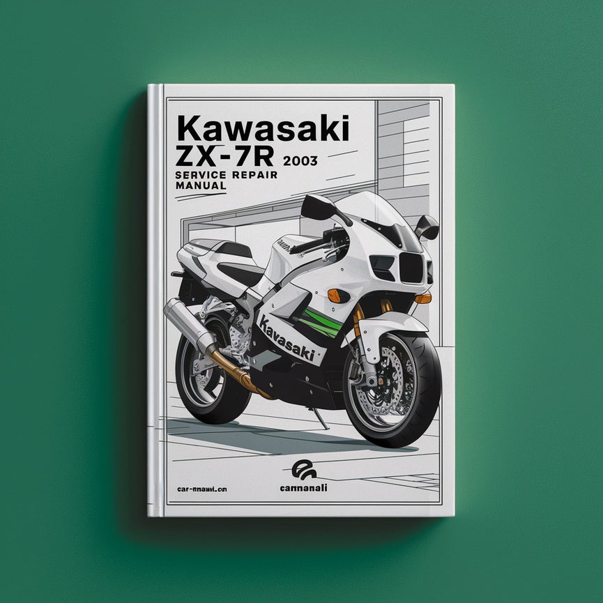 Kawasaki ZX 7R 1996 - 2003 Manual de reparación de servicio Descargar PDF