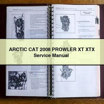ARCTIC CAT 2008 PROWLER XT XTX Service Repair Manual