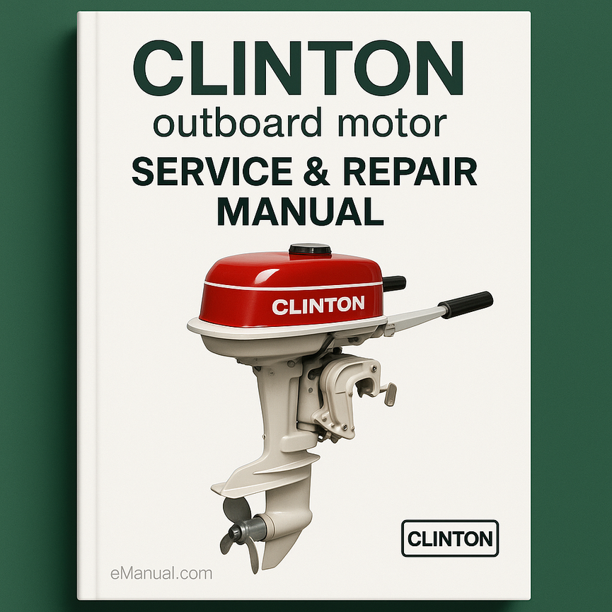 Clinton outboard motor Service Repair Manual