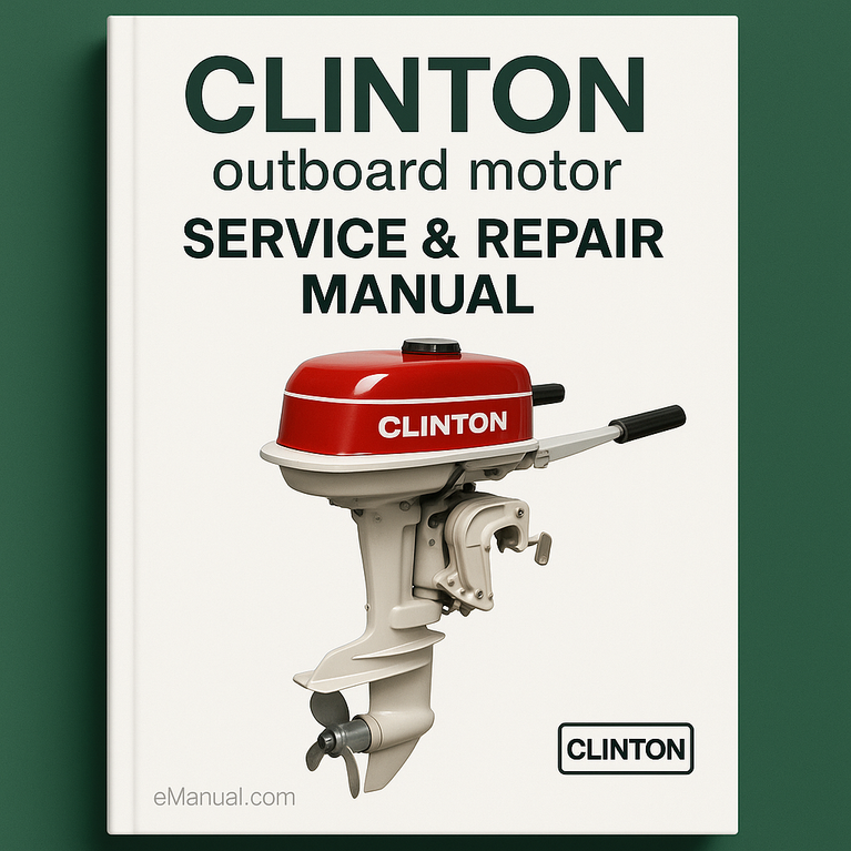 Clinton outboard motor Service Repair Manual