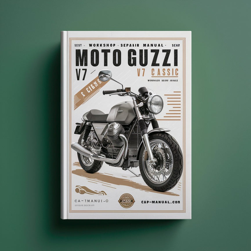 MOTO GUZZI V7 Classic V7 CAFE BIKE Workshop Service Repair Manual