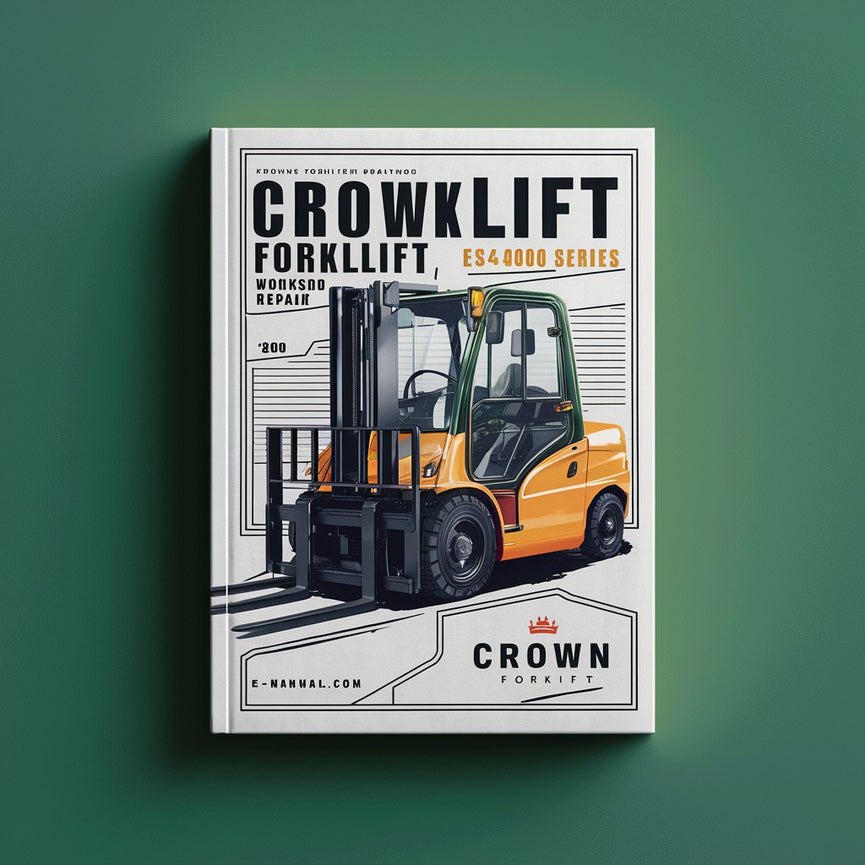 Crown Forklift ESR4000 Series Workshop Service Repair Manual Download PDF