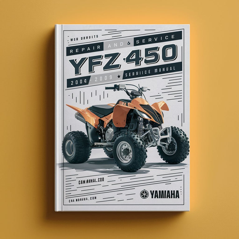 Yamaha YFZ450 Repair and Service Manual 2004-2009 YFZ 450