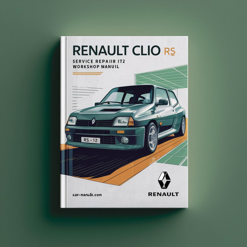 Renault Clio II RS 172 Service Repair Workshop Manual Download Pdf