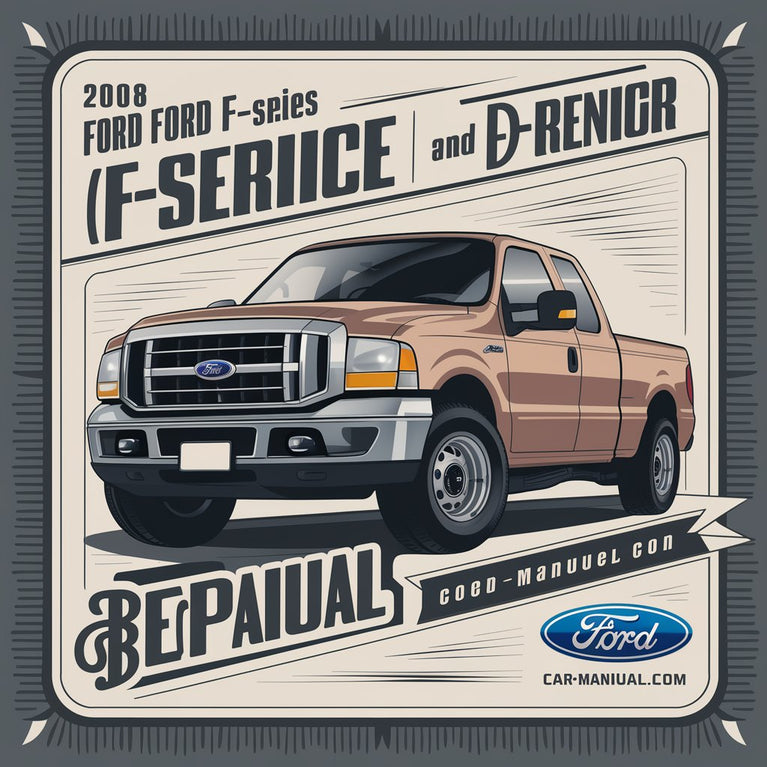 2008 Ford F-Series (F350) Service And Repair Manual