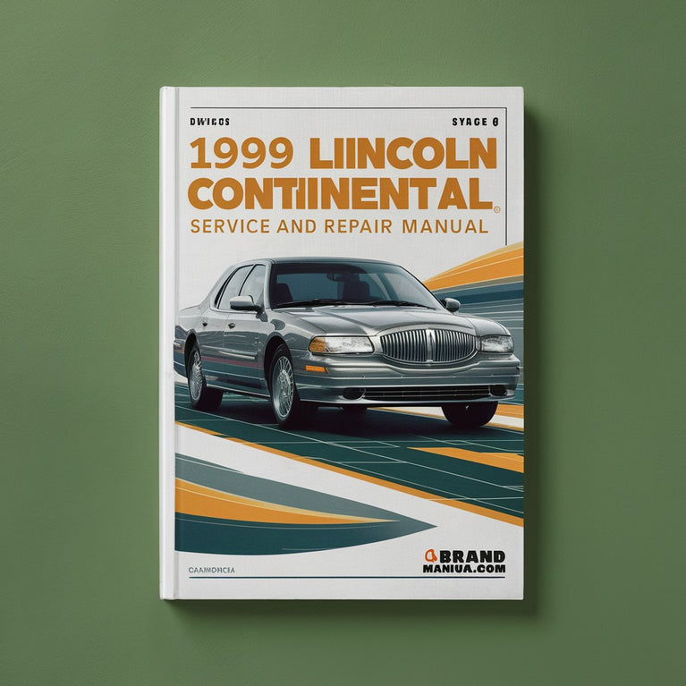 1999 Lincoln Continental Service And Repair Manual