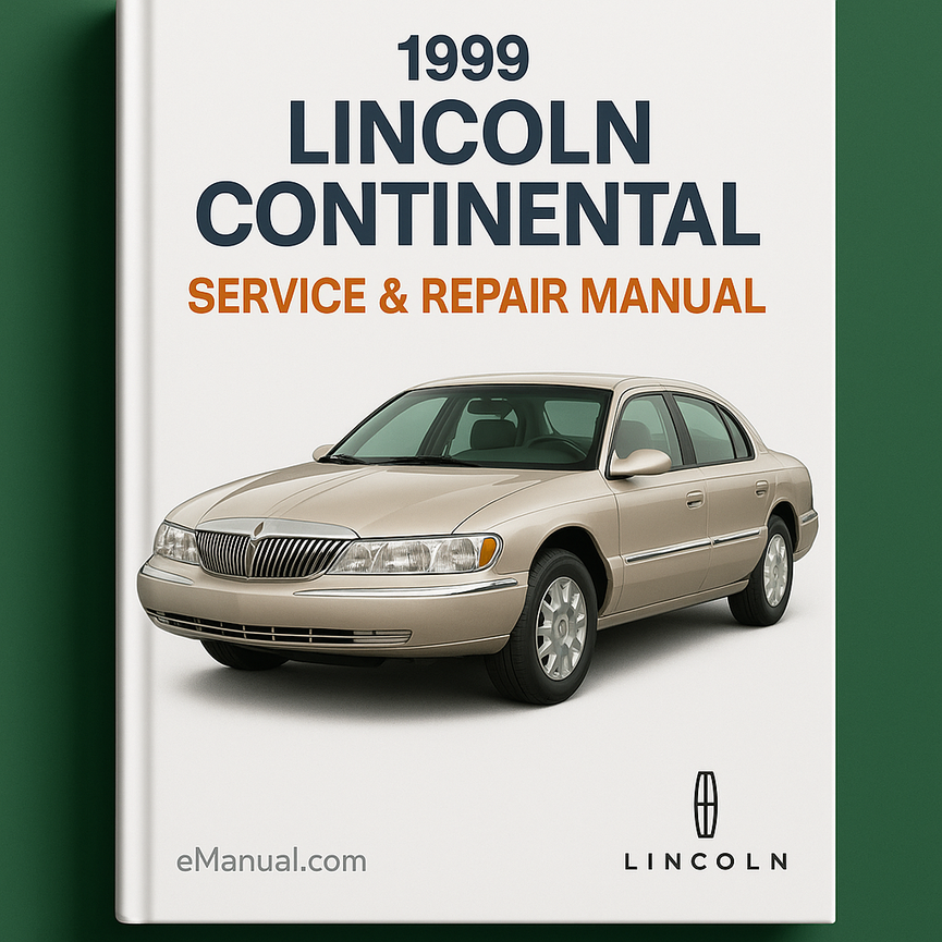 1999 Lincoln Continental Service & Repair Manual