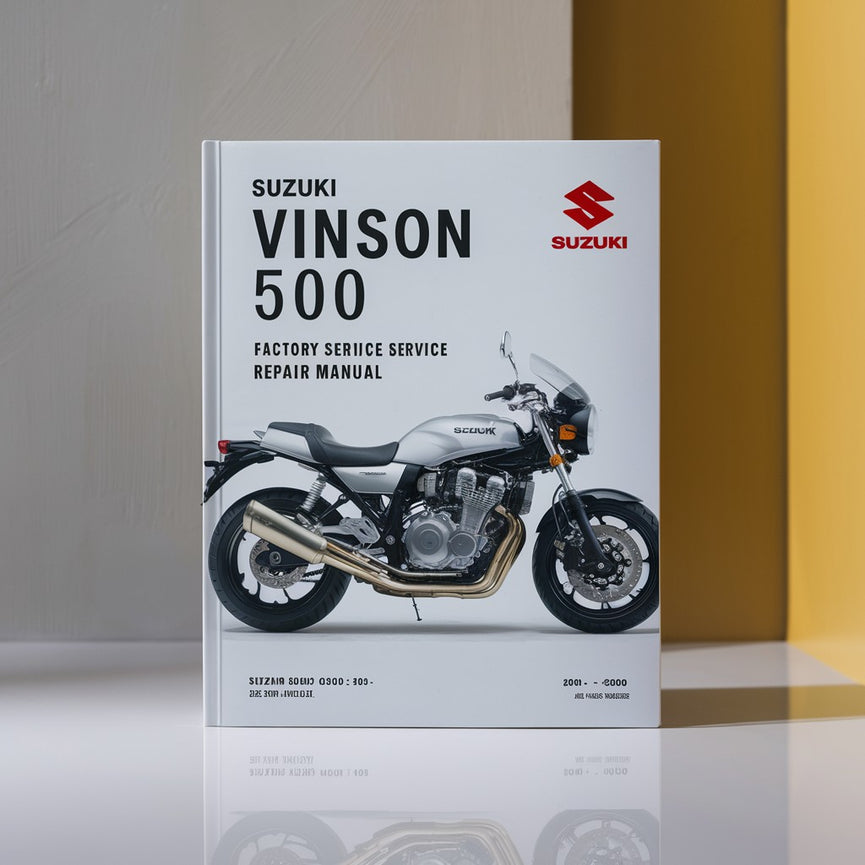 Suzuki Vinson 500 2002-2007 Factory Service Repair Manual