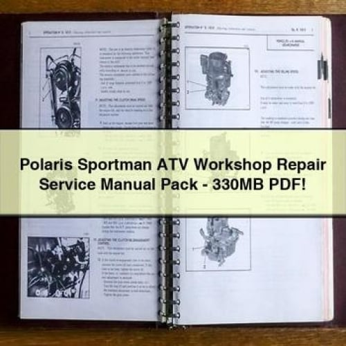 Polaris Sportman ATV Workshop Repair Service Manual Pack - 330MB PDF Download