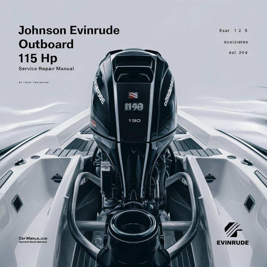 Johnson Evinrude Fueraborda 115 HP Manual de servicio Descargar PDF